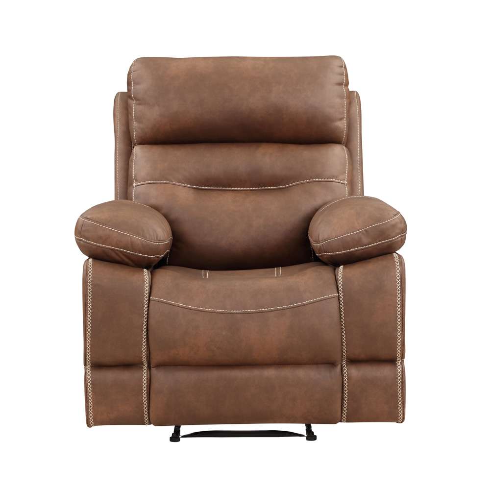 Steve Silver - Rodger Manual Recliner, Chestnut - RUD800CN veiw 1