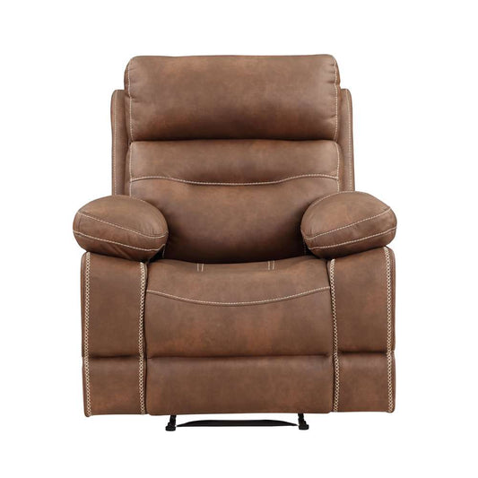 Steve Silver - Rodger Manual Recliner, Chestnut - RUD800CN veiw 1