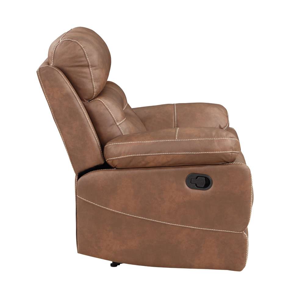 Steve Silver - Rodger Manual Recliner, Chestnut - RUD800CN veiw 4