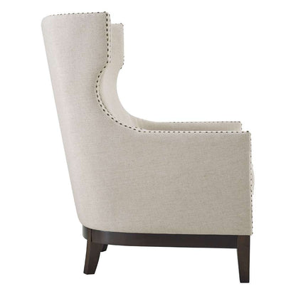 Steve Silver - Roswell Linen Accent Chair - Beige - RW850ACB veiw 3