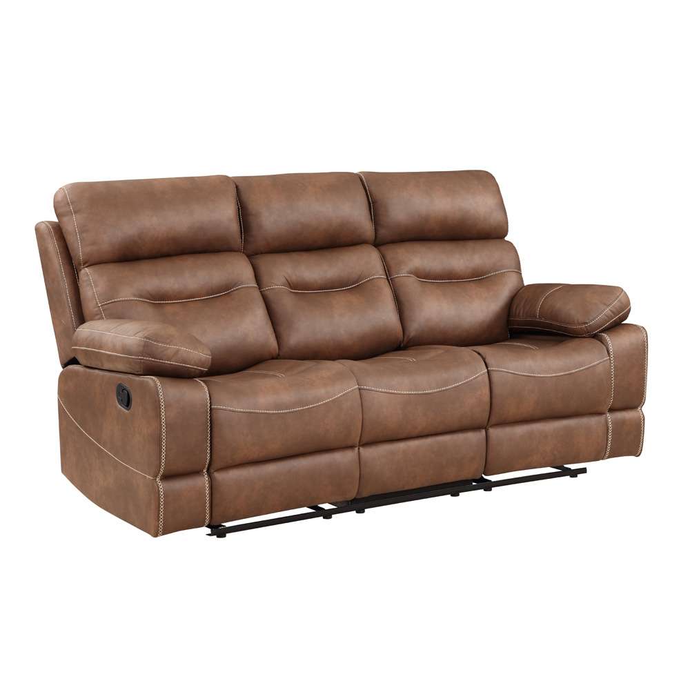 Steve Silver - Rudger Brown 3pc Upholstered Set - RUD800-3PC-N veiw 2