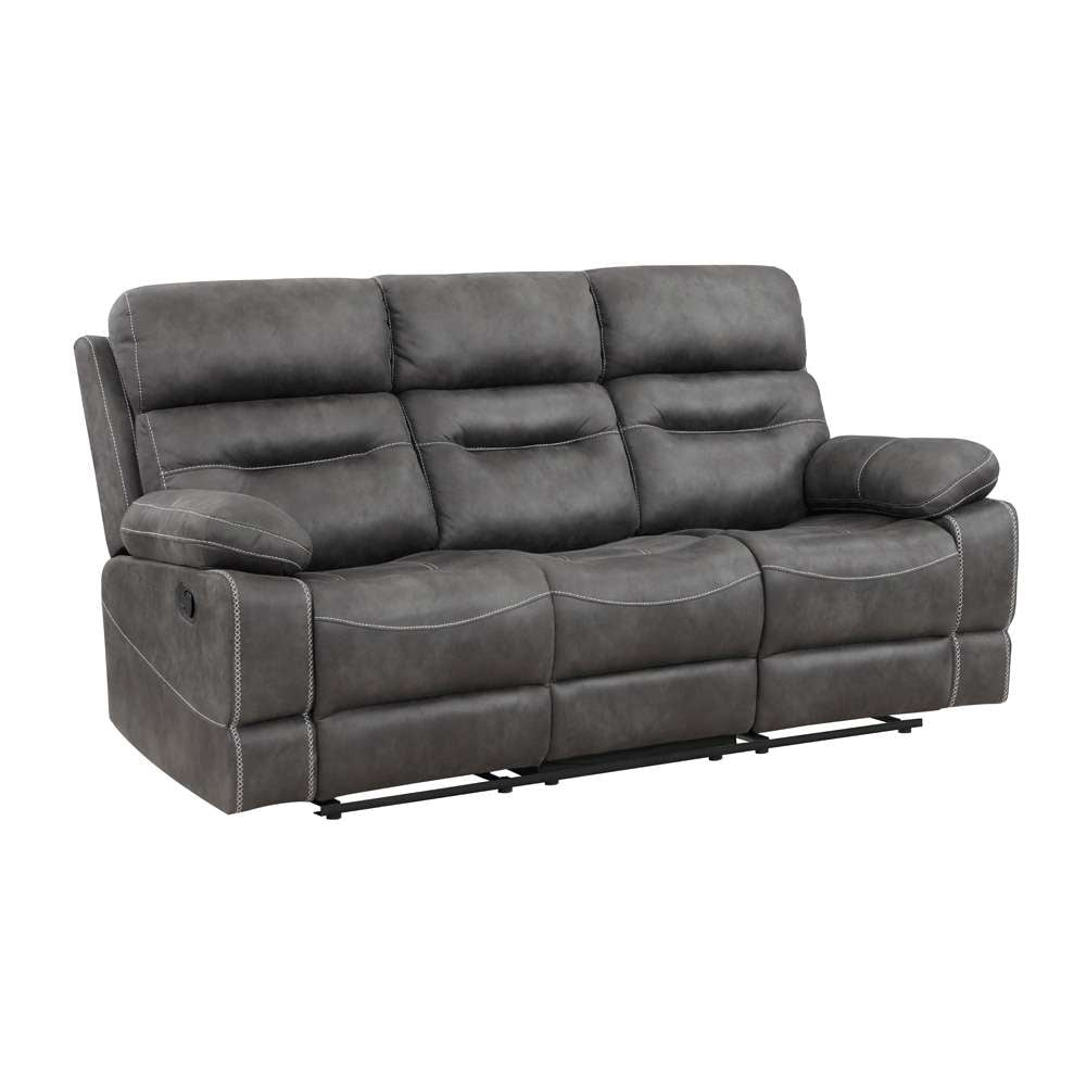 Steve Silver - Rudger 3pc Upholstered Set - Gray - RUD800-3PC-G veiw 2