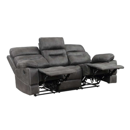 Steve Silver - Rudger 3pc Upholstered Set - Gray - RUD800-3PC-G veiw 3
