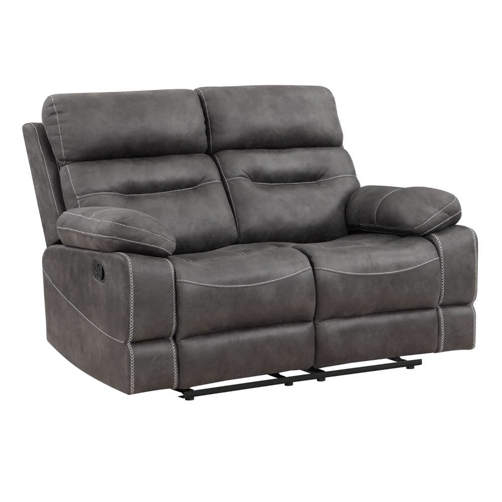 Steve Silver - Rudger 3pc Upholstered Set - Gray - RUD800-3PC-G veiw 4