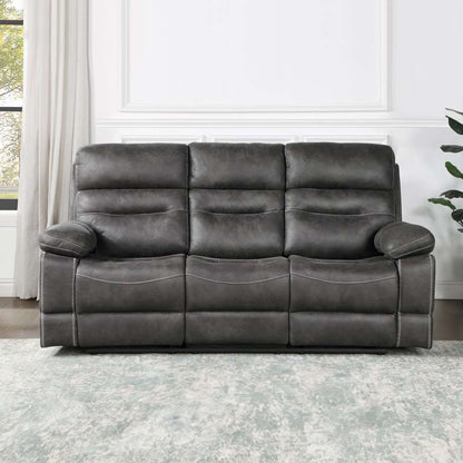 Steve Silver - Rudger 3pc Upholstered Set - Gray - RUD800-3PC-G veiw 6
