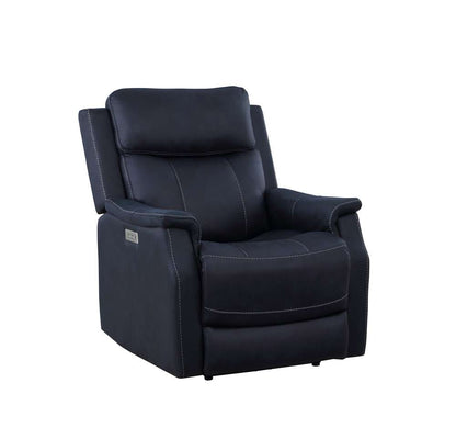 Steve Silver - Valencia Power Reclining Chair - Ocean Blue - VA950RO veiw 2