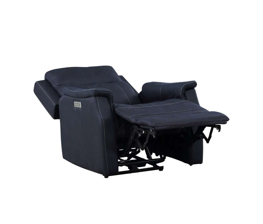 Steve Silver - Valencia Power Reclining Chair - Ocean Blue - VA950RO veiw 3