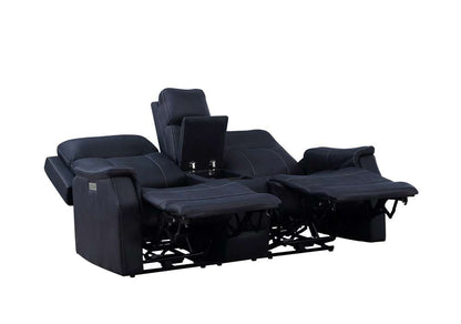 Steve Silver - Valencia Power Reclining Console Loveseat - VA950CLO veiw 3