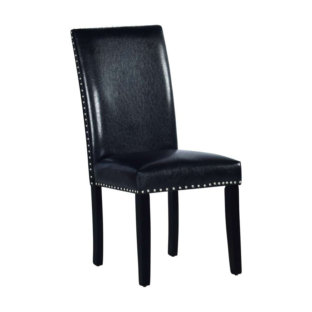 Steve Silver - Verano Black Side Chair - (Set of 2) - VR450SK veiw 2