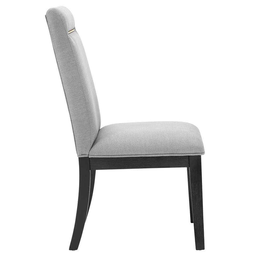 Steve Silver - Yves Performance Side Chair Grey - (Set of 2) - YS500SG veiw 3