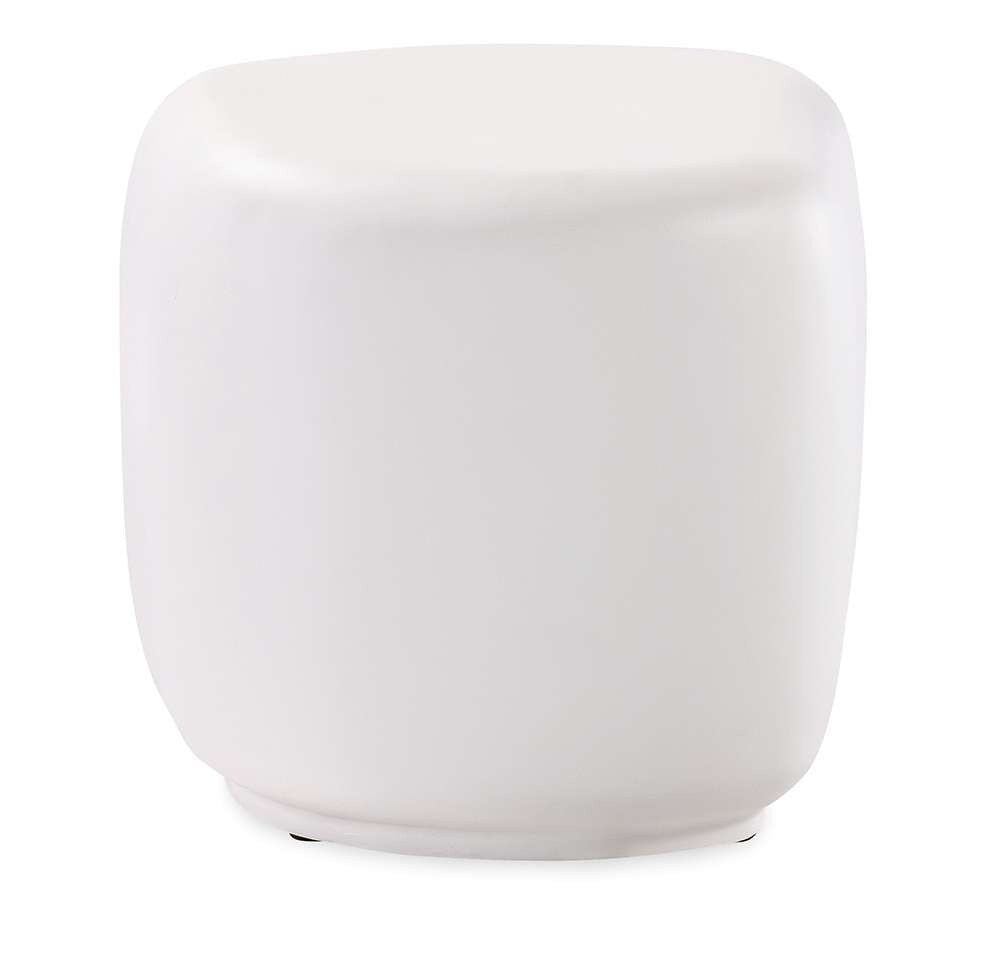 Sunset West - Bazaar Pebble End Table - Bone - SW6205-PET veiw 2