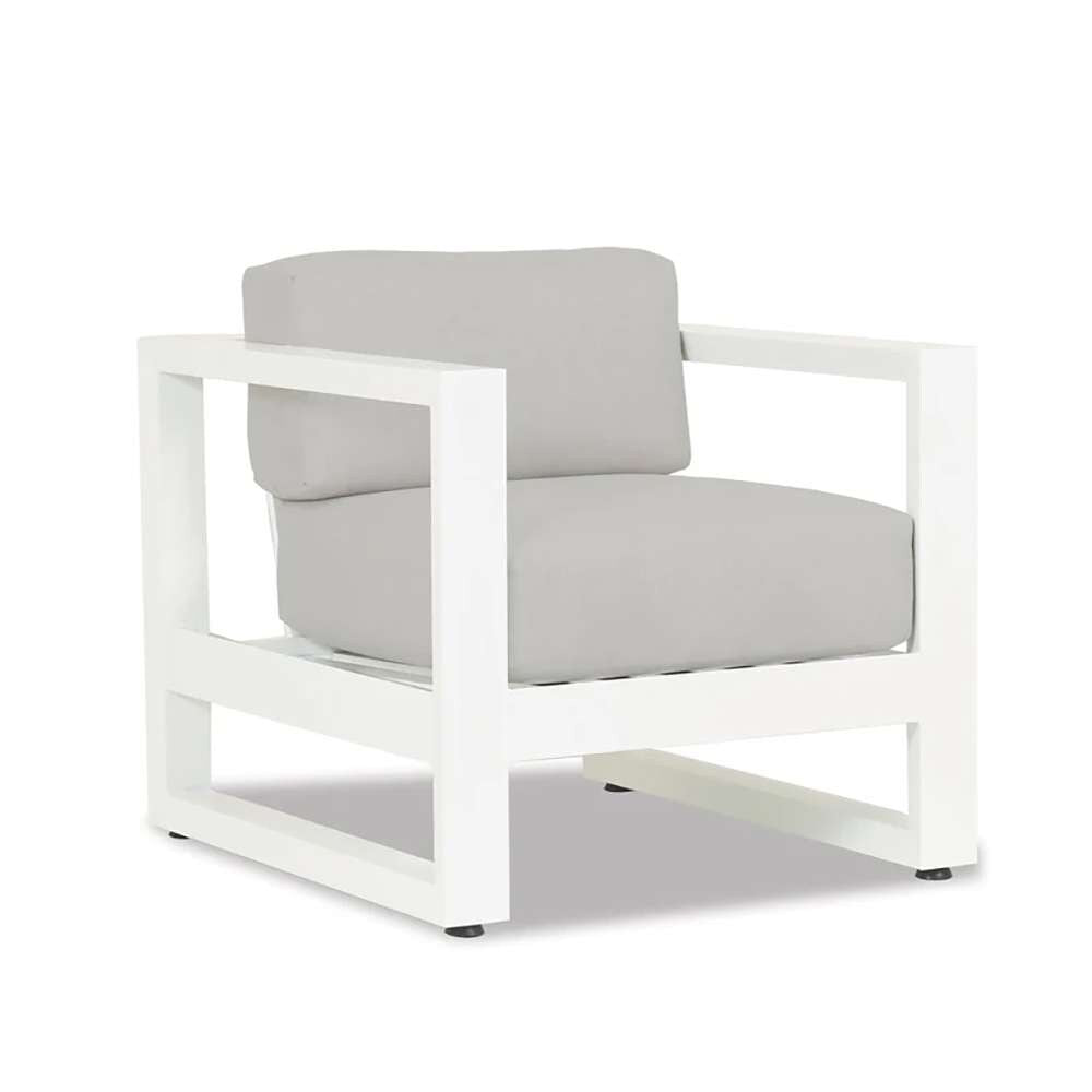 Sunset West - Newport Club Chair in Cast Silver, No Welt - SW4801-21-SLVR-STKIT veiw 1