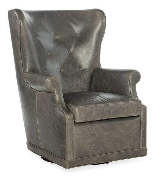 Hooker Furniture - Mai Wing Swivel Club Chair - CC536-SW-091 veiw 1