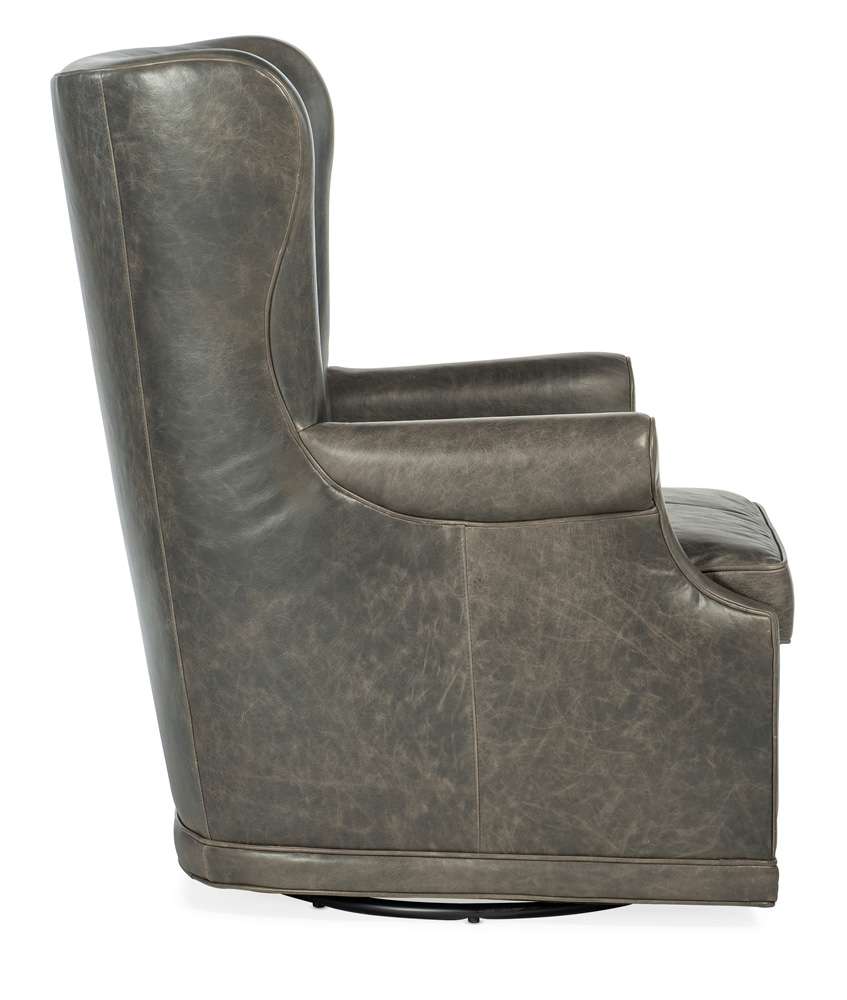 Hooker Furniture - Mai Wing Swivel Club Chair - CC536-SW-091 veiw 3
