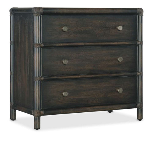 Hooker Furniture - Retreat Pole Rattan Nightstand - 6950-90216-99 veiw 1