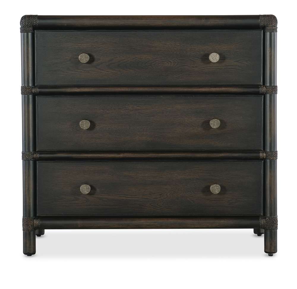 Hooker Furniture - Retreat Pole Rattan Nightstand - 6950-90216-99 veiw 2