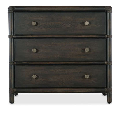 Hooker Furniture - Retreat Pole Rattan Nightstand - 6950-90216-99 veiw 2