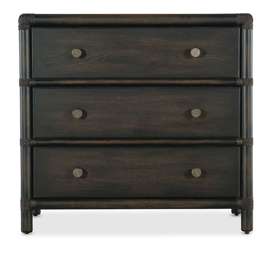 Hooker Furniture - Retreat Pole Rattan Nightstand - 6950-90216-99 veiw 2