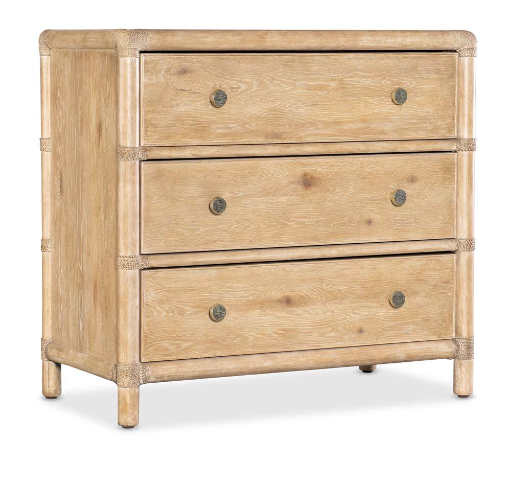 Hooker Furniture - Retreat Pole Rattan Nightstand - 6950-90216-80 veiw 1