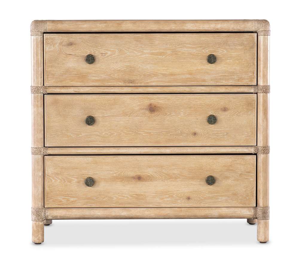 Hooker Furniture - Retreat Pole Rattan Nightstand - 6950-90216-80 veiw 2