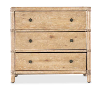 Hooker Furniture - Retreat Pole Rattan Nightstand - 6950-90216-80 veiw 2
