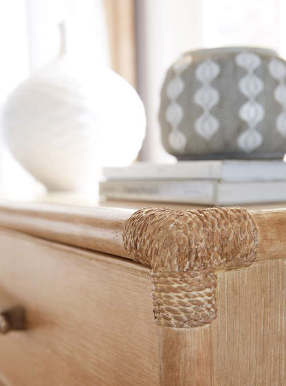 Hooker Furniture - Retreat Pole Rattan Nightstand - 6950-90216-80 veiw 4