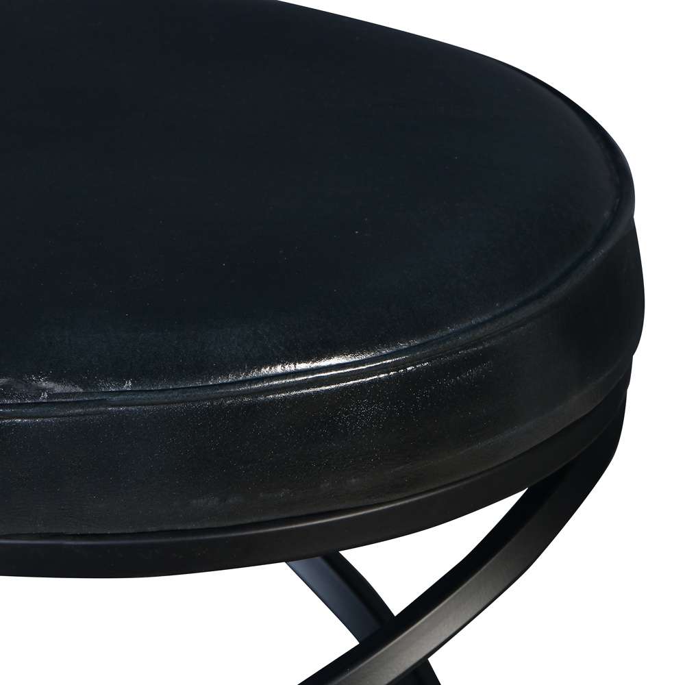 Porter Designs - Polaris Leather 30in Bar Stool, Brown - 02-218-10-6796 veiw 6