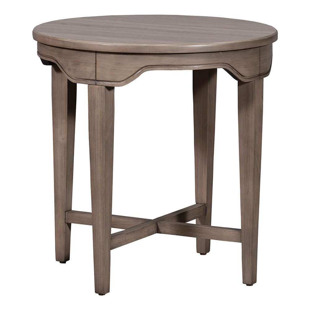 Fairfield Chair Company - Avignon Round End Table - 4163-19 veiw 1