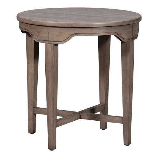 Fairfield Chair Company - Avignon Round End Table - 4163-19 veiw 1