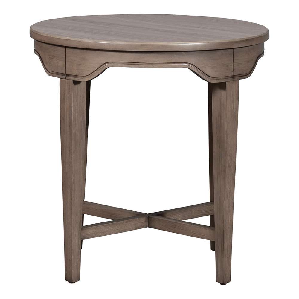 Fairfield Chair Company - Avignon Round End Table - 4163-19 veiw 2