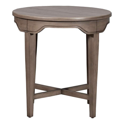 Fairfield Chair Company - Avignon Round End Table - 4163-19 veiw 2