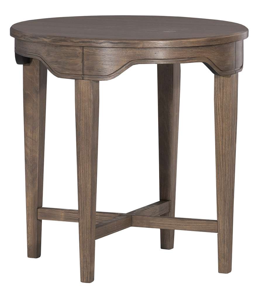 Fairfield Chair Company - Avignon Round End Table - 4164-19 veiw 1