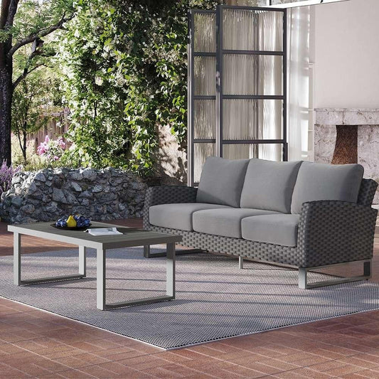 New Classic Furniture - Fiji Outdoor Patio  2 Pc Set-Sofa And Coffee Table-Gray - G801G-30S veiw 1