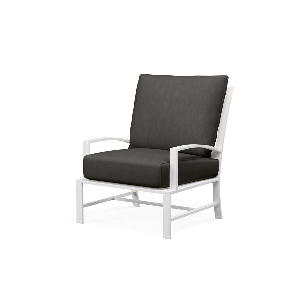 Sunset West - Bristol Club Chair Canvas Flax in Spectrum Carbon w/ Self Welt - SW501-21-48085 veiw 1