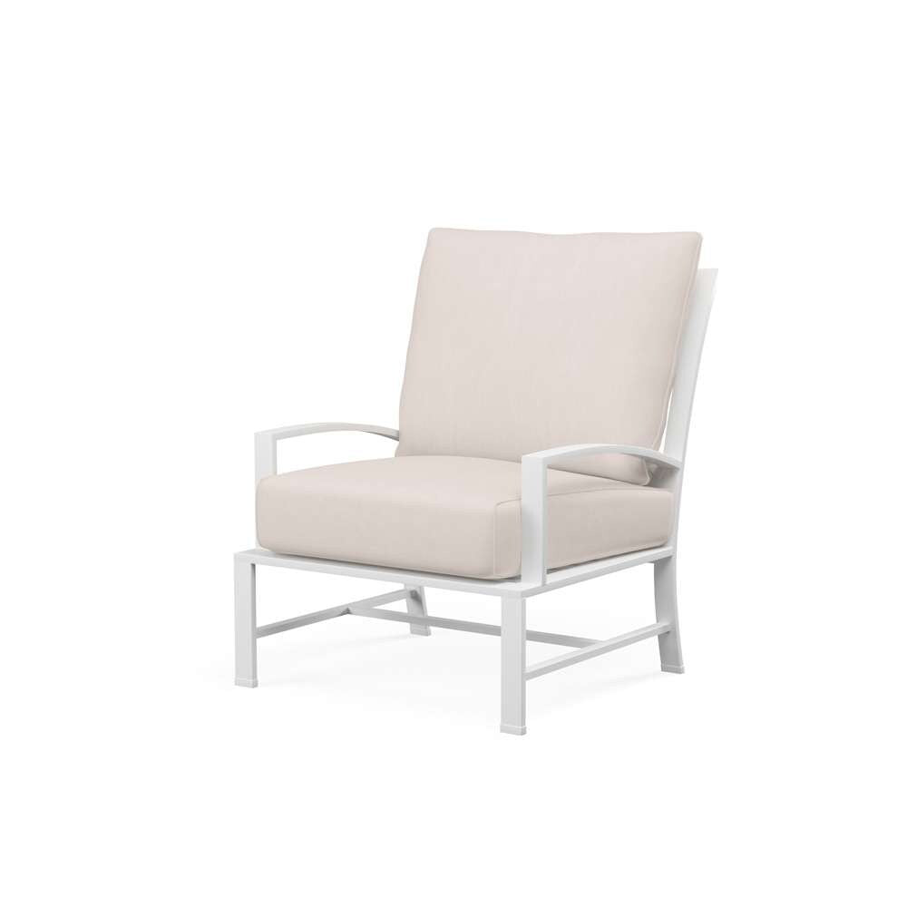 Sunset West - Bristol Club Chair Canvas Flax in Canvas Natural w/ Self Welt - SW501-21-5404 veiw 1