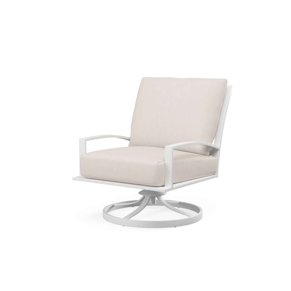 Sunset West - Bristol Club Swivel in Canvas Natural w/ Self Welt - SW501-21SR-5404 veiw 1