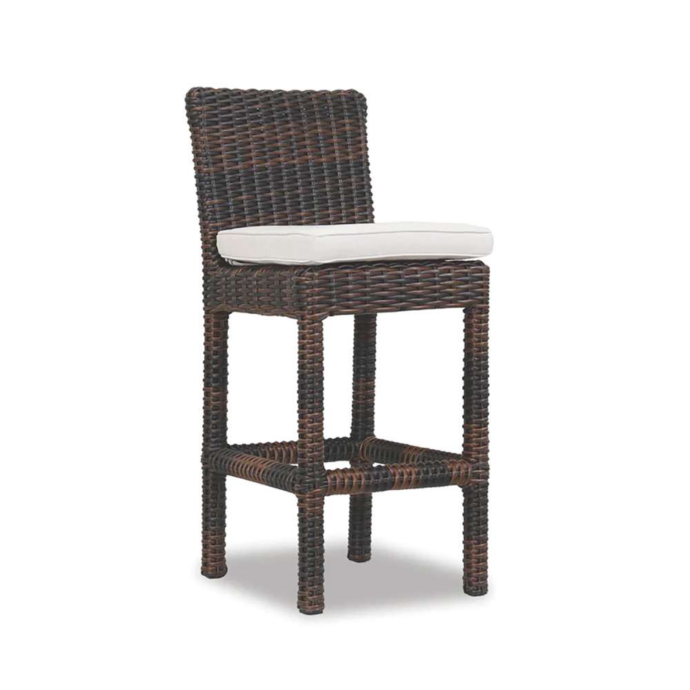 Sunset West - Montecito Counter Stool in Canvas Flax w/ Self Welt - SW2501-7C-FLAX-STKIT veiw 1