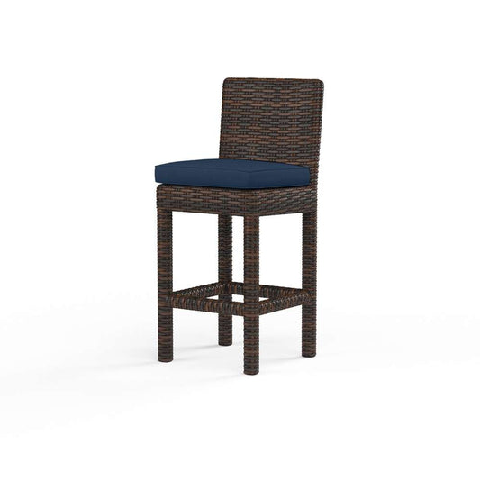 Sunset West - Montecito Counter Stool in Spectrum Indigo w/ Self Welt - SW2501-7C-48080 veiw 1