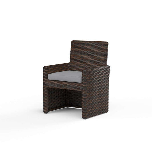 Sunset West - Montecito Dining Chair in Canvas Granite w/ Self Welt - SW2501-1-5402 veiw 1