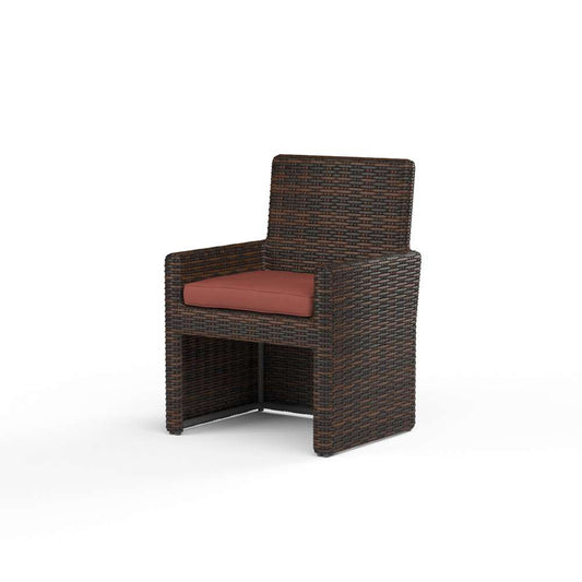 Sunset West - Montecito Dining Chair in Canvas Henna w/ Self Welt - SW2501-1-5407 veiw 1