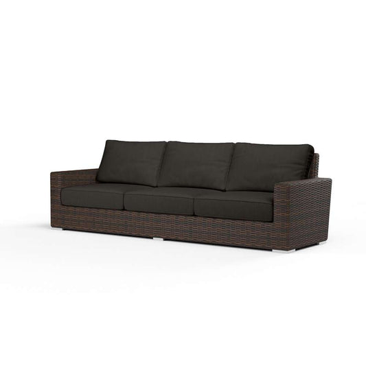 Sunset West - Montecito Sofa in Spectrum Carbon w/ Self Welt - SW2501-23-48085 veiw 1