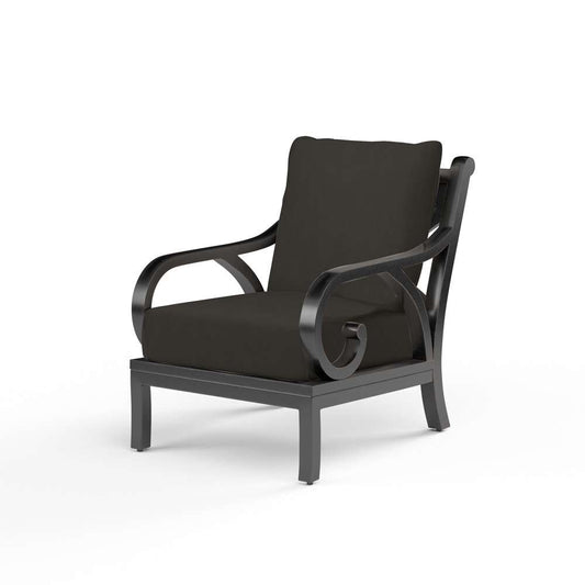 Sunset West - Monterey Club Chair in Spectrum Carbon w/ Self Welt - SW3001-21-48085 veiw 1