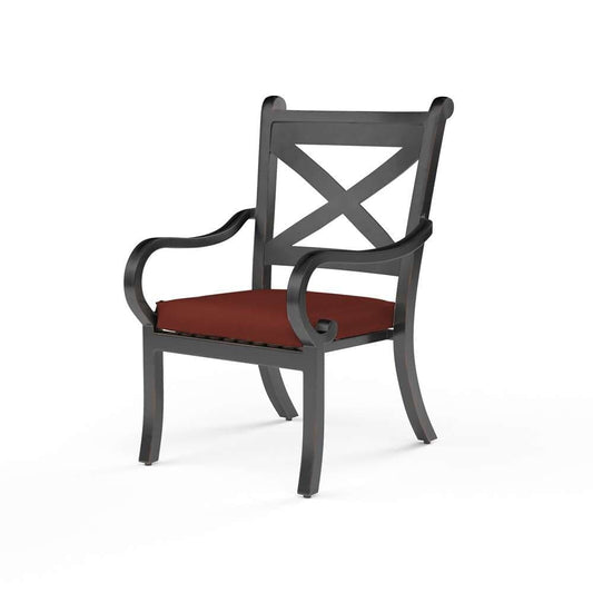 Sunset West - Monterey Dining Chair in Canvas Henna w/ Self Welt - SW3001-1-5407 veiw 1