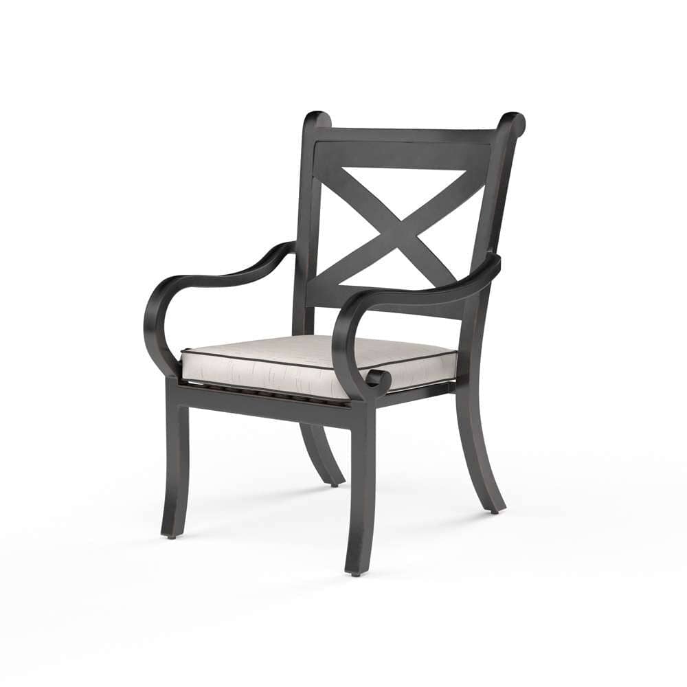 Sunset West - Monterey Dining Chair in Canvas Natural w/ Self Welt - SW3001-1-5404 veiw 1
