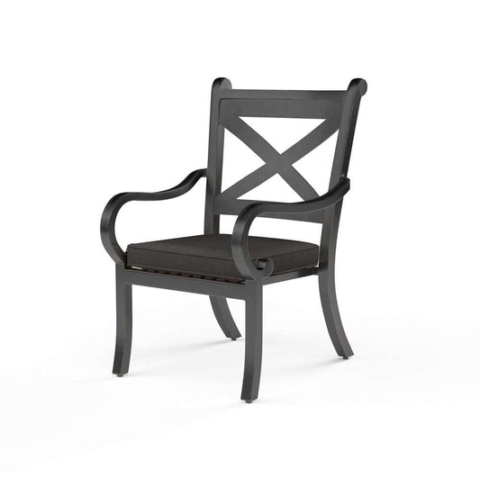 Sunset West - Monterey Dining Chair in Spectrum Carbon w/ Self Welt - SW3001-1-48085 veiw 1