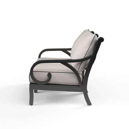 Sunset West - Monterey Loveseat in Frequency Sand w/ Contrast Canvas Java Welt - SW3001-22-SAND-STKIT veiw 2