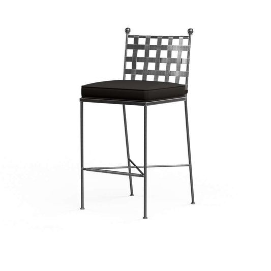 Sunset West - Provence Barstool in Spectrum Carbon w/ Self Welt - SW3201-7B-48085 veiw 1
