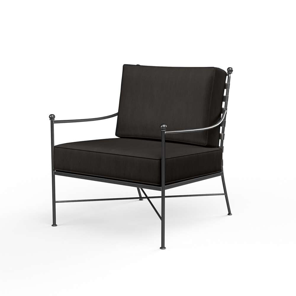 Sunset West - Provence Club Chair in Spectrum Carbon w/ Self Welt - SW3201-21-48085 veiw 1