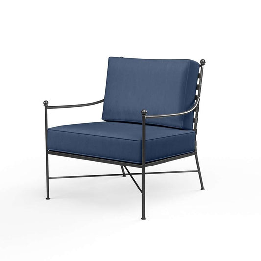 Sunset West - Provence Club Chair in Spectrum Indigo w/ Self Welt - SW3201-21-48080 veiw 1
