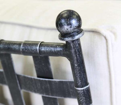 Sunset West - Provence Club Rocker in Canvas Flax w/ Self Welt - SW3201-21R-FLX-STKIT veiw 3